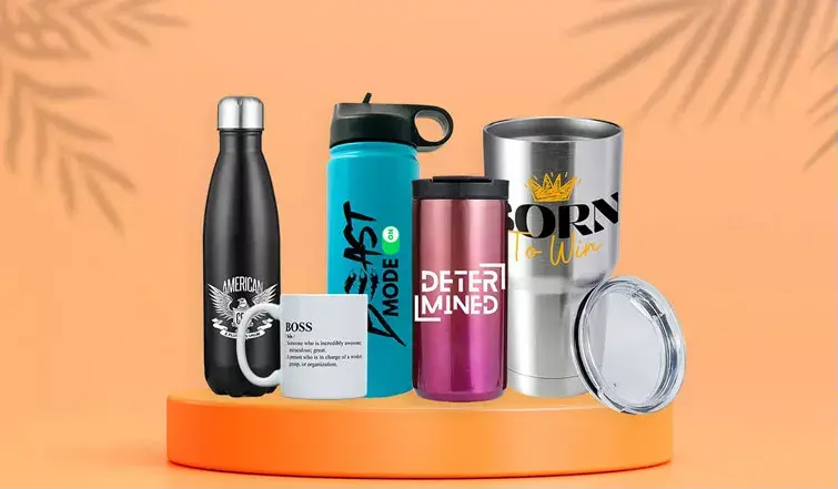 custom drinkware on net 30 terms