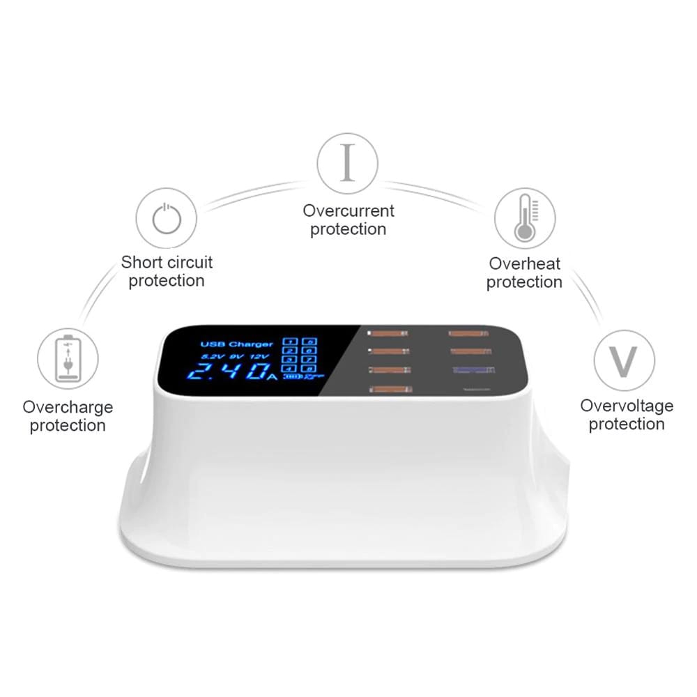 Multi-Port USB Charger Station Type C 2-min