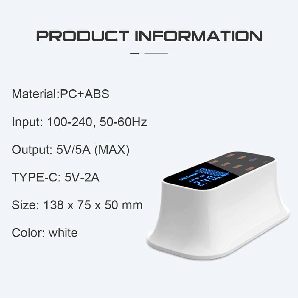 Multi-Port USB Charger Station Type C 3-min