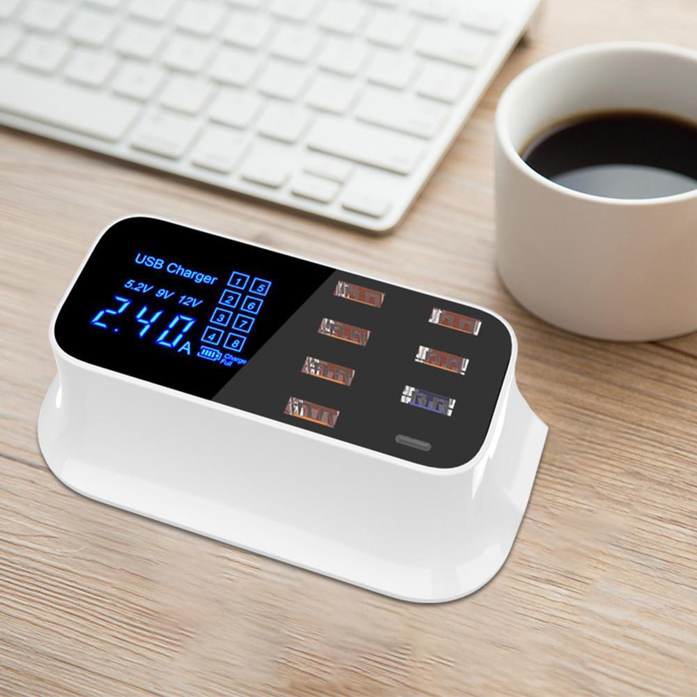 Multi-Port USB Charger Station Type C 4-min