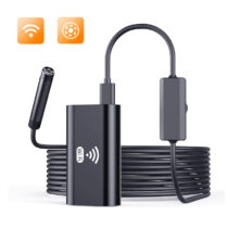 Wifi 6.5ft Endoscope Camera HD720P 8mmLens USB Camera Cable Wireless Inspection Borescope