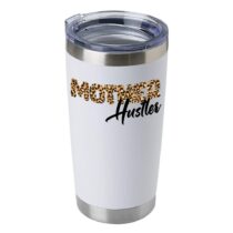 Mother Hustler 20oz White Tumbler