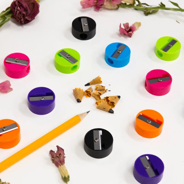 Single Blade Round Pencil Sharpener (12/Pack) Single Blade Round Pencil Sharpener (12/Pack)