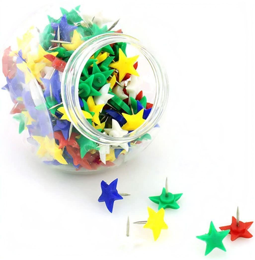 100pc Star Push Pin 100pc Star Push Pin