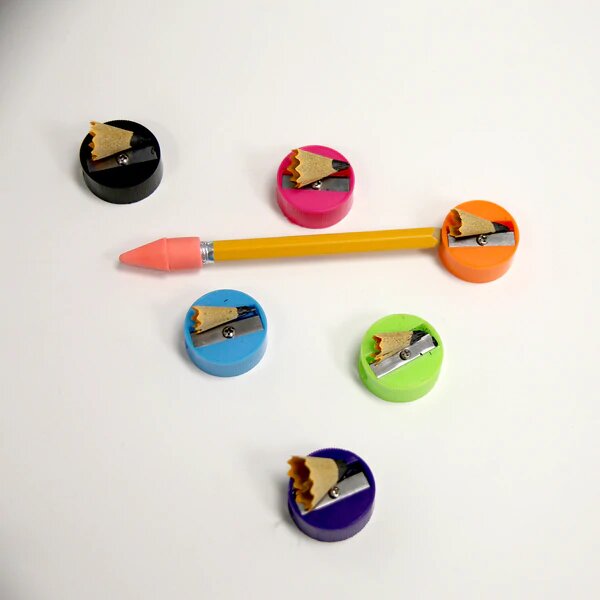 Single Blade Round Pencil Sharpener (12/Pack) Single Blade Round Pencil Sharpener (12/Pack)