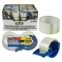2pc Packing Tape W/ Dispenser