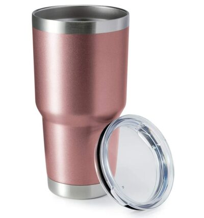 30 ounce Insulation Vacuum Sealed Tumbler Rose Gold