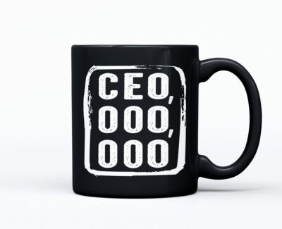 CEO,000,000 11oz. Mug Black