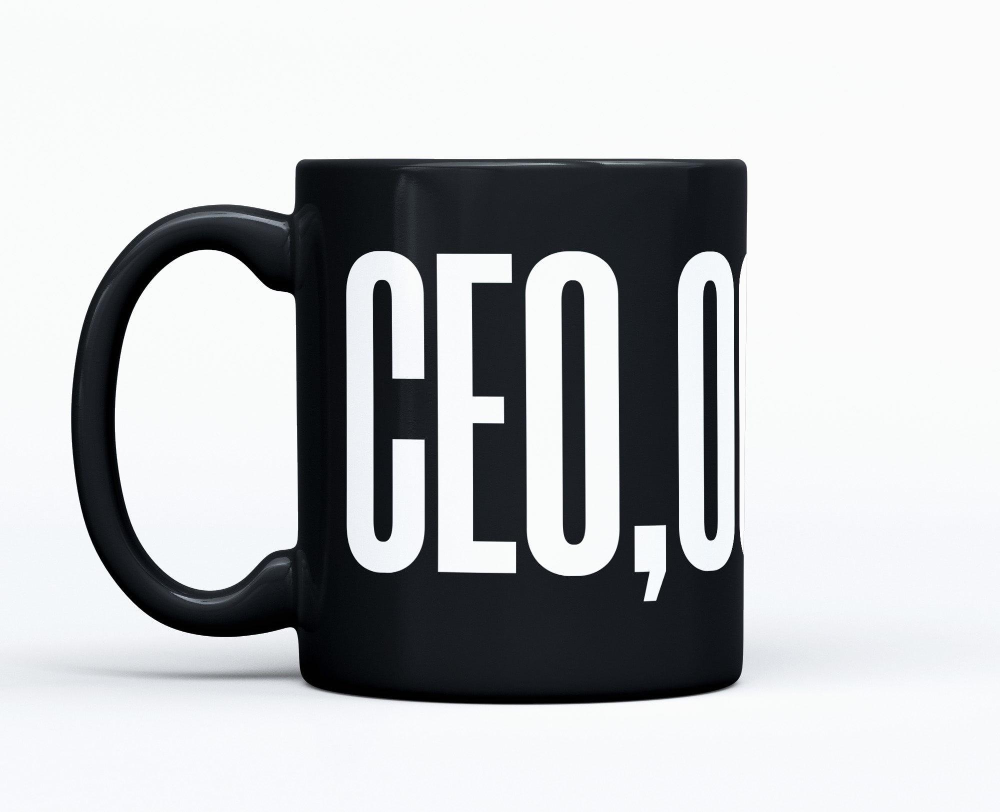 CEO,OOO,OOO 11oz. Mug Black CEO,OOO,OOO 11oz. Mug Black