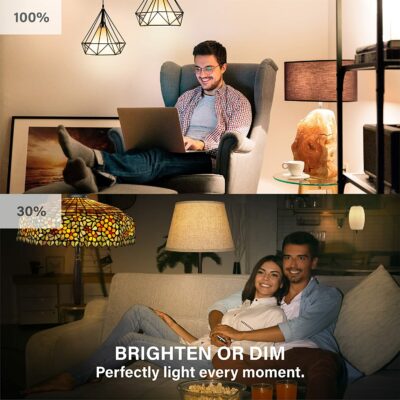 LED Smart Light Bulbs, Works with Alexa