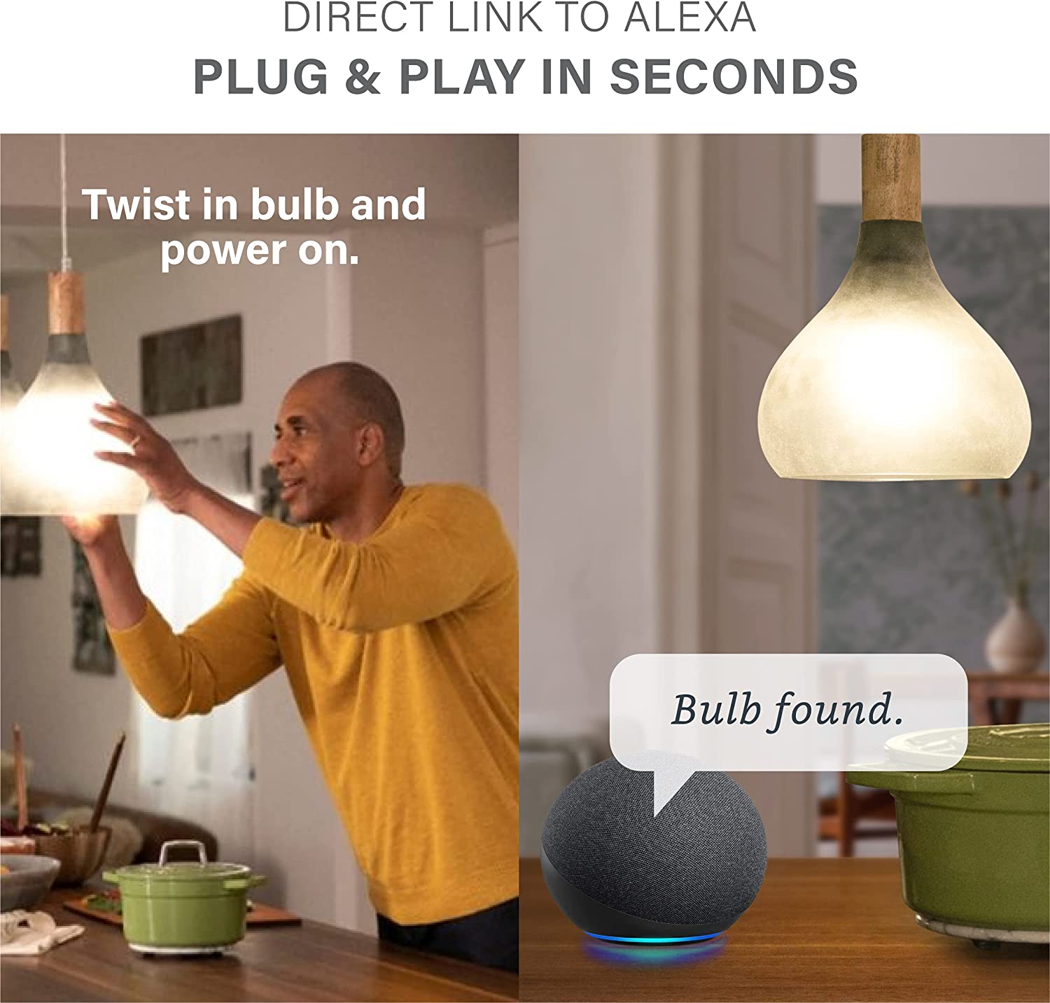 LED Smart Light Bulbs, Works with Alexa LED Smart Light Bulbs, Works with Alexa