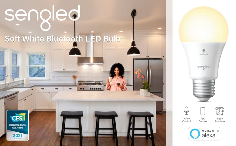 LED Smart Light Bulbs, Works with Alexa