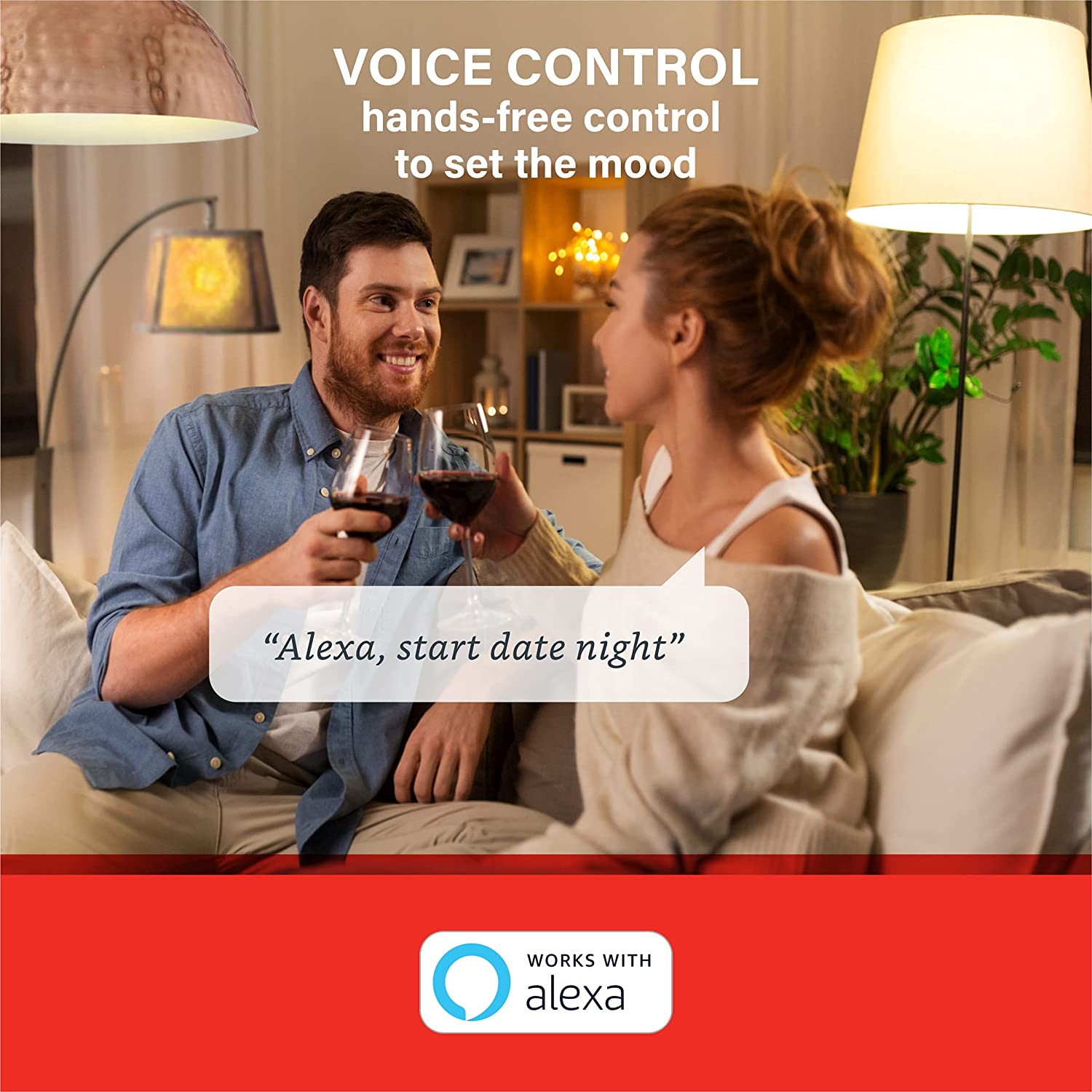 LED Smart Light Bulbs, Works with Alexa LED Smart Light Bulbs, Works with Alexa