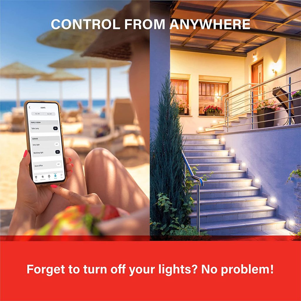LED Smart Light Bulbs, Works with Alexa