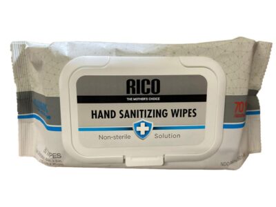 3 Pack of 80 Wipes, 70% Alcohol